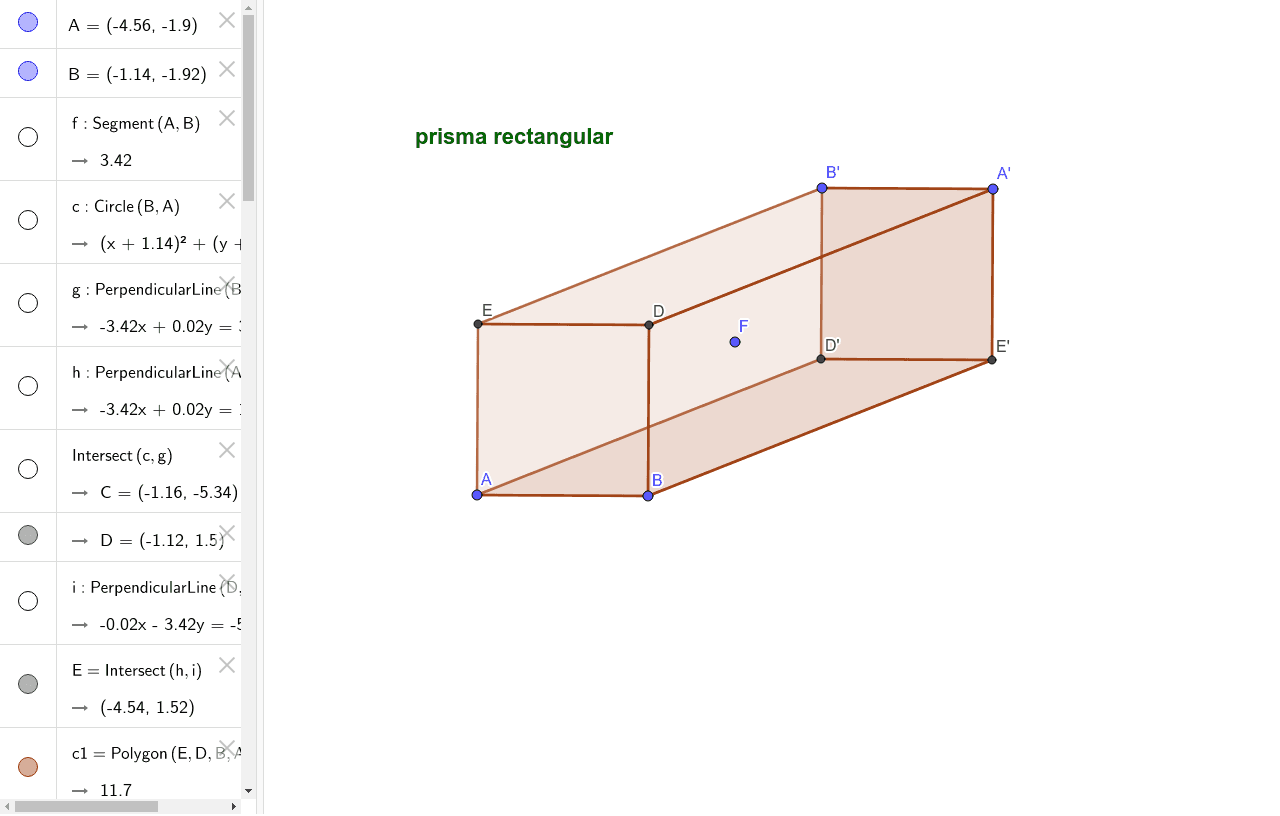 picture Prisma Rectangular Formula prisma rectangular geogebra
