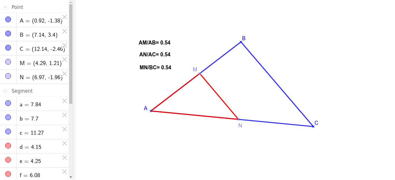 GeoGebra Applet