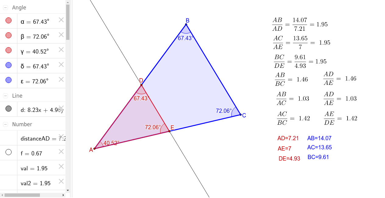 GeoGebra Applet