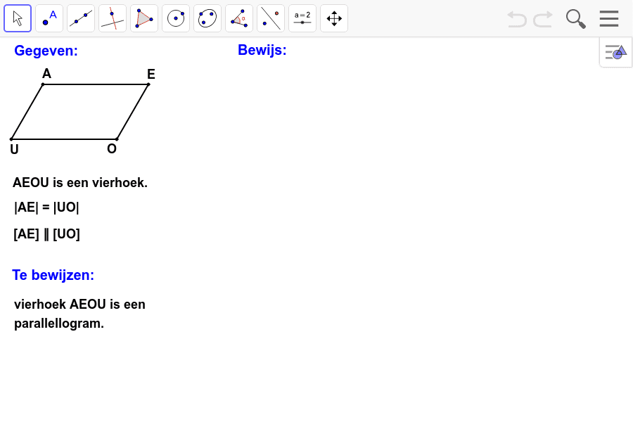 GeoGebra Applet