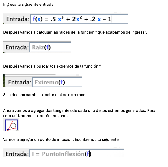 Instrucciones