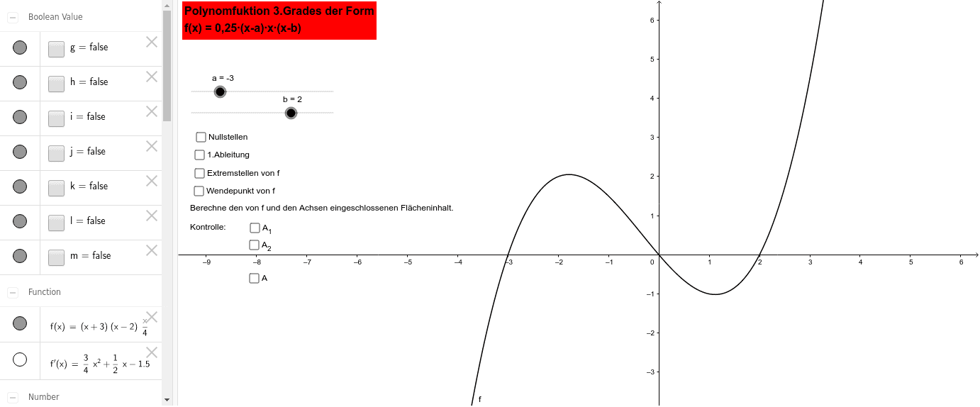 GeoGebra Applet