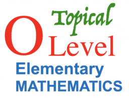 E Math O Level Topical