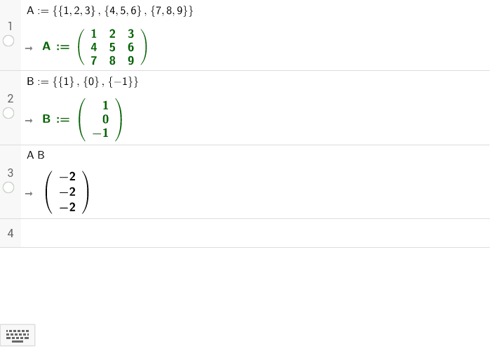 Producto de matrices