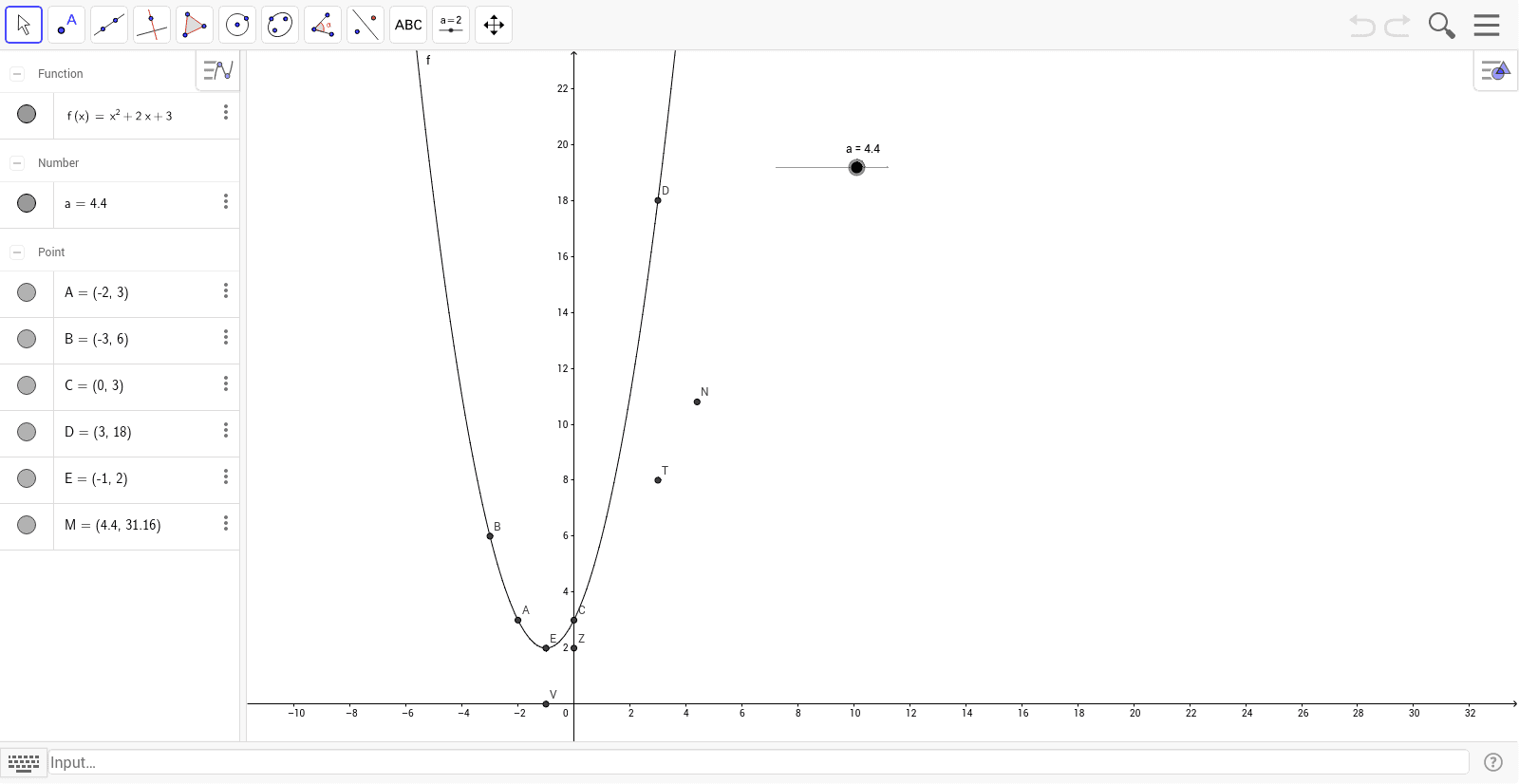 GeoGebra Applet