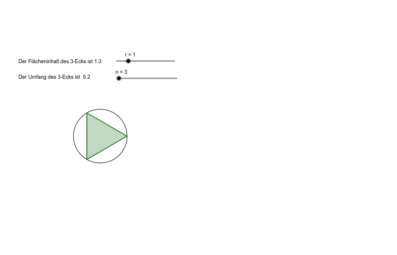 GeoGebra Applet