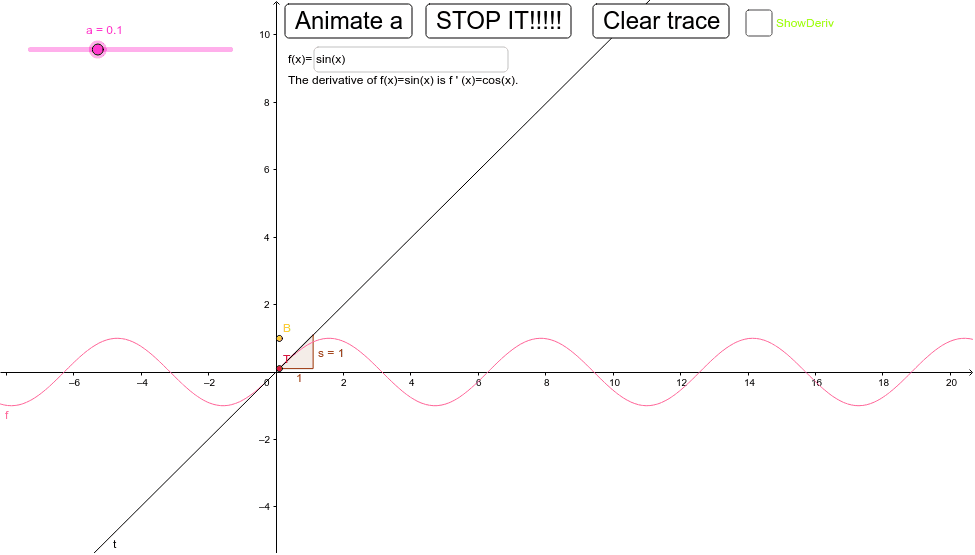GeoGebra Applet