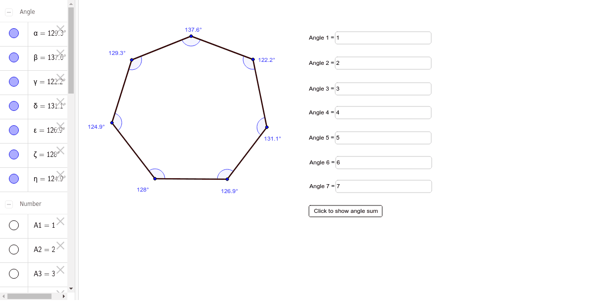 GeoGebra Applet