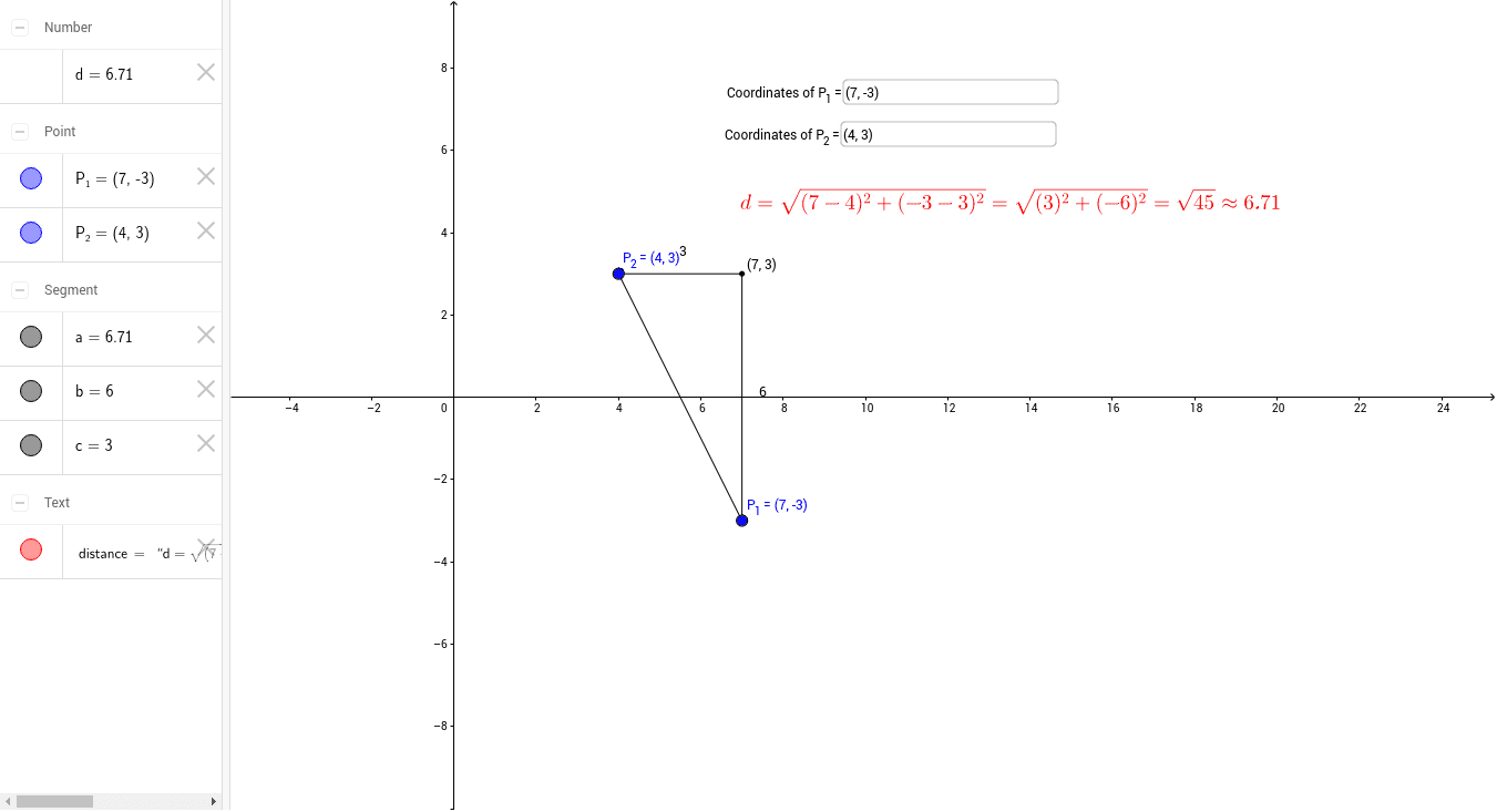 GeoGebra Applet