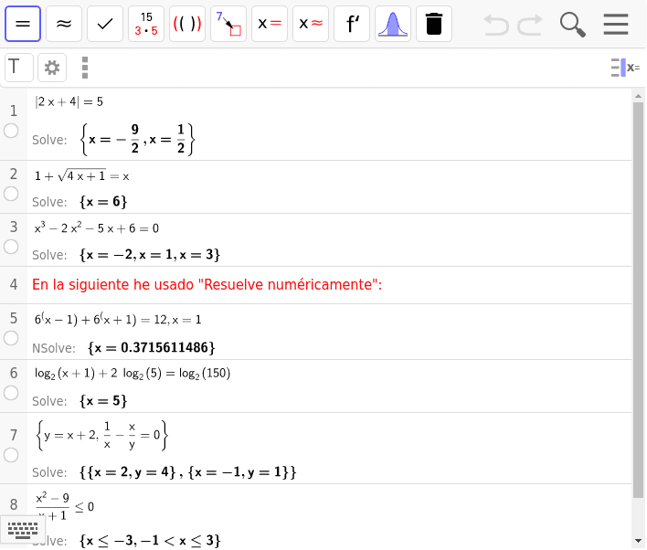 GeoGebra Applet