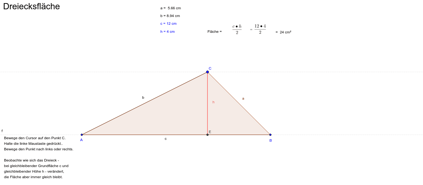 GeoGebra Applet