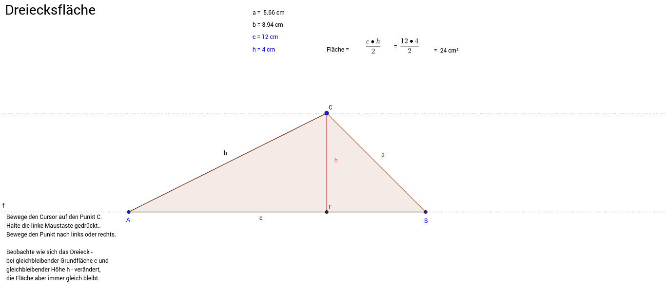 GeoGebra Applet
