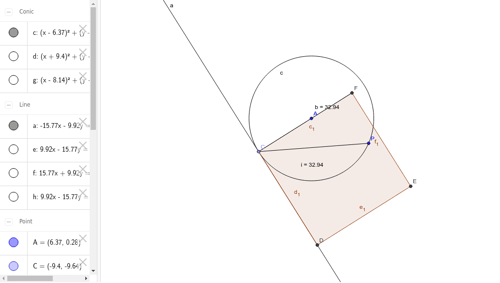 GeoGebra Applet