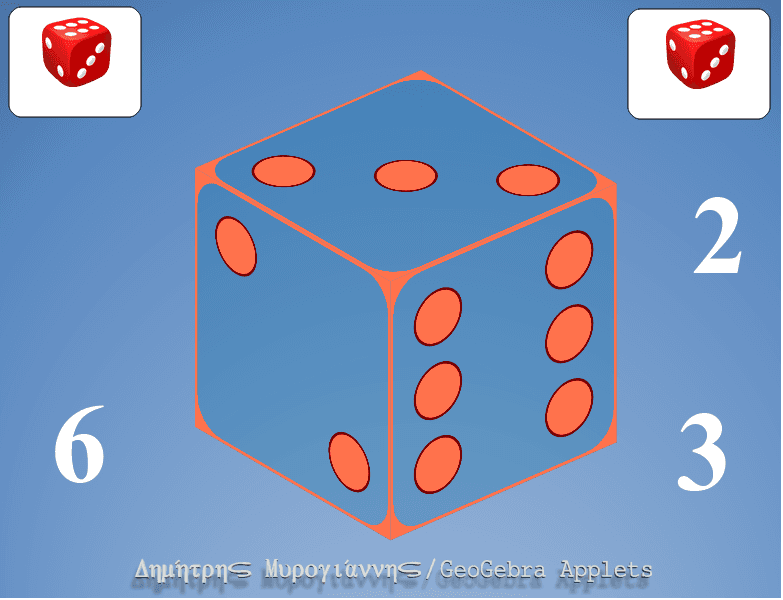 Kopi af Dice 3D GeoGebra