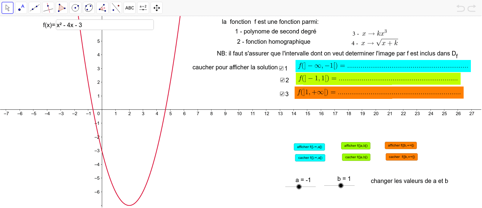 GeoGebra Applet