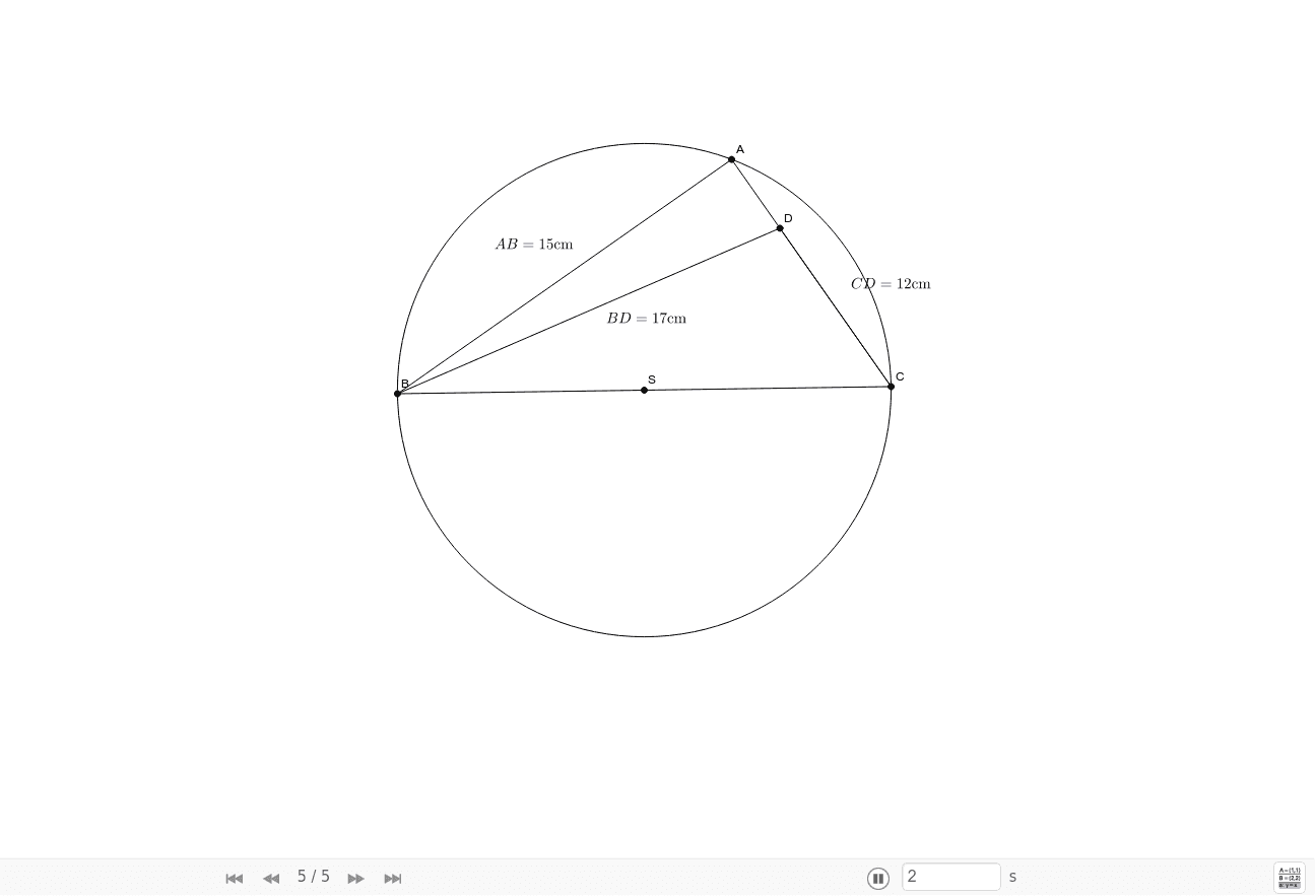 GeoGebra Applet