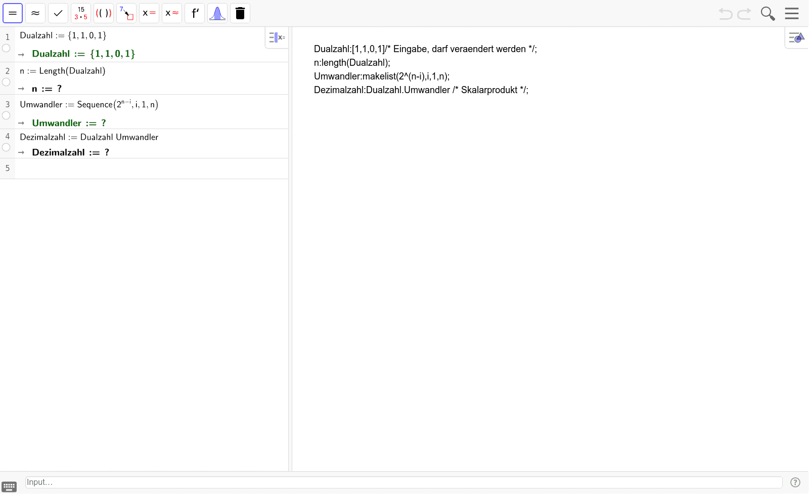 GeoGebra Applet