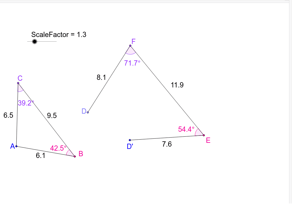 GeoGebra Applet