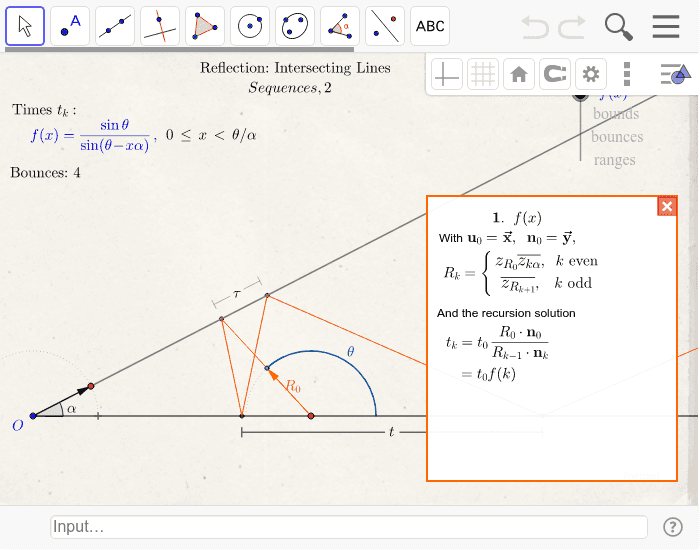 GeoGebra Applet