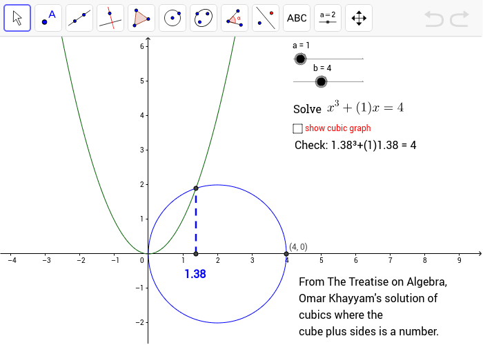 GeoGebra Applet