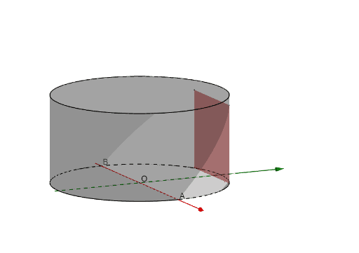 円柱2(断面－長方形) – GeoGebra