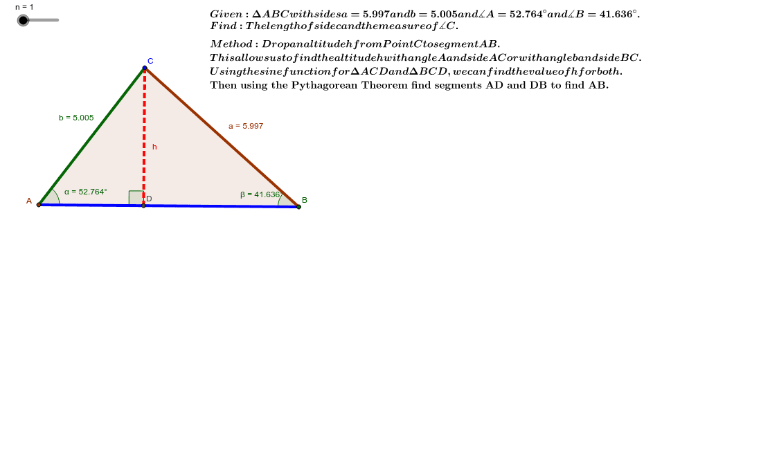 GeoGebra Applet