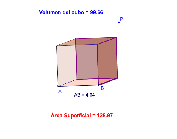 Volumen de un cubo