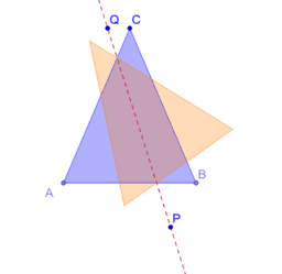 Achsensymmetrie von Dreiecken und Vierecken