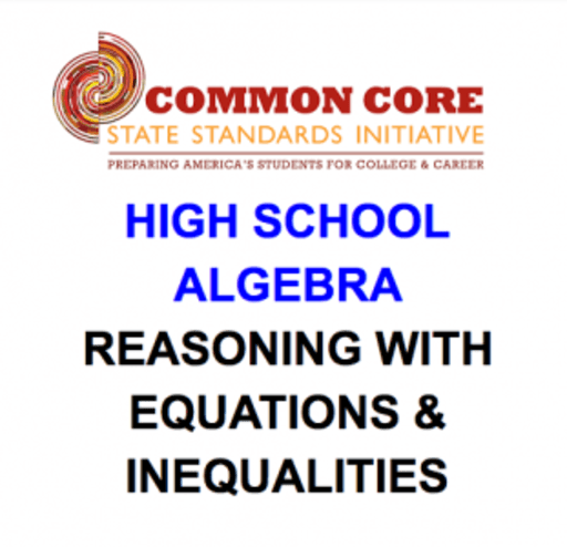 Ccss Hs Algebra Reasoning With Equations Inequalities Geogebra