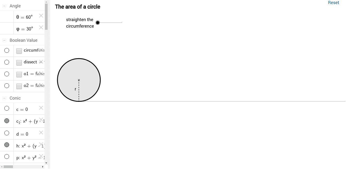 GeoGebra Applet