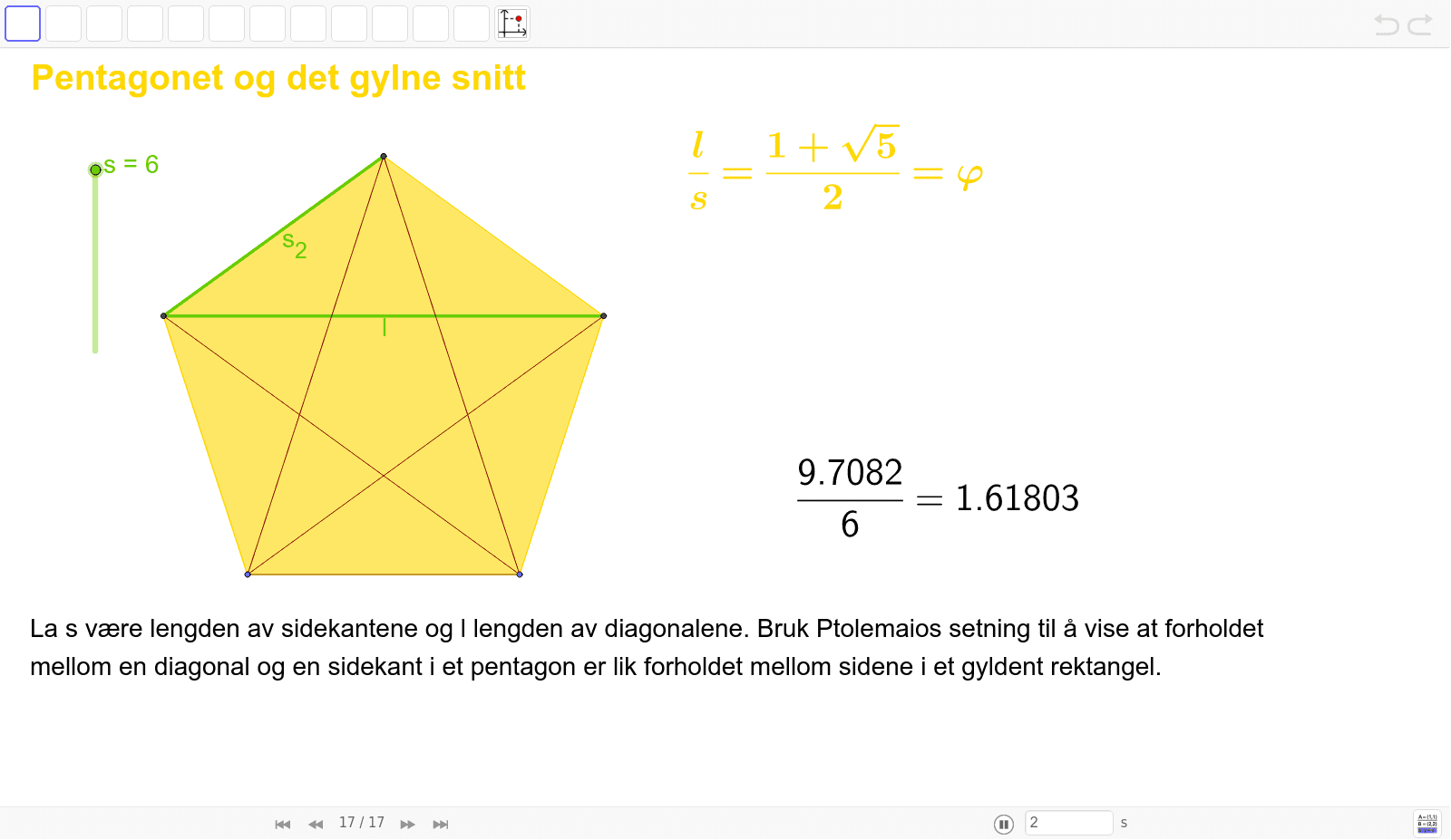 GeoGebra Applet