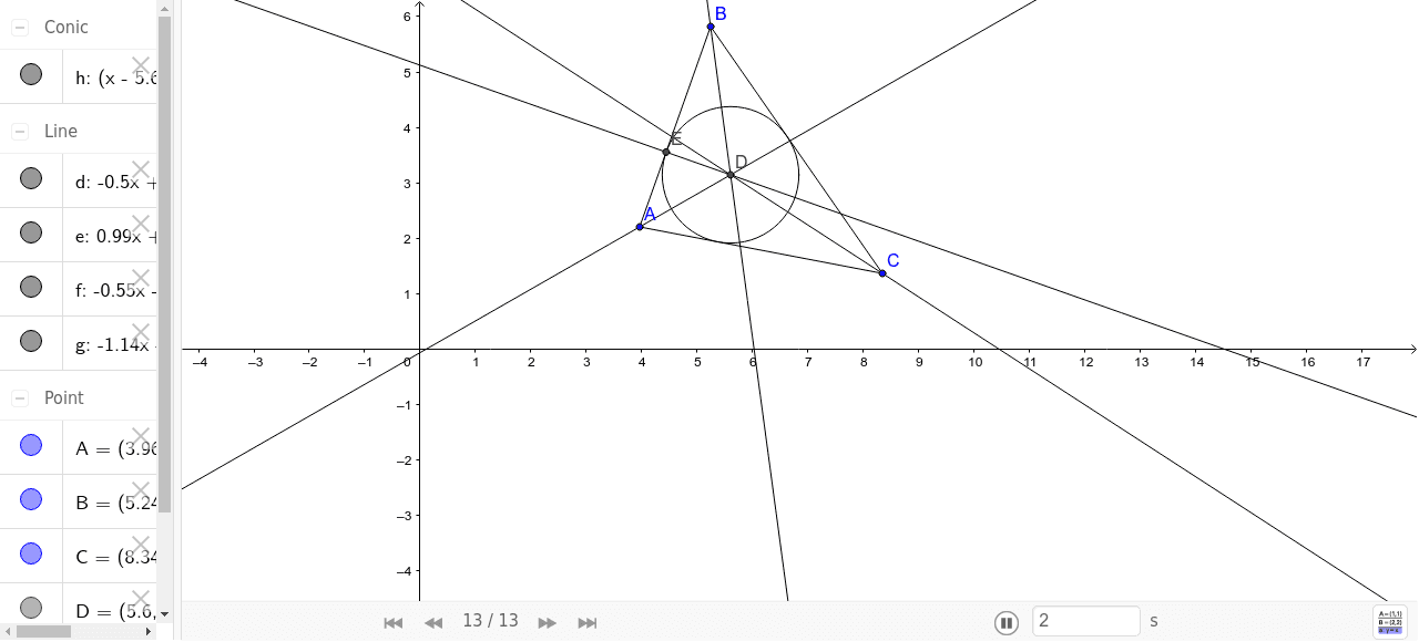GeoGebra Applet