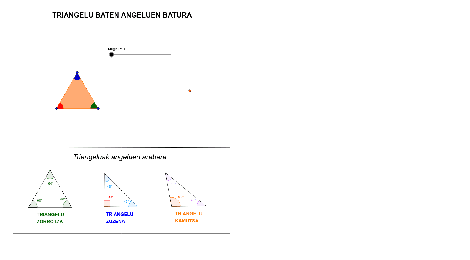 GeoGebra Applet