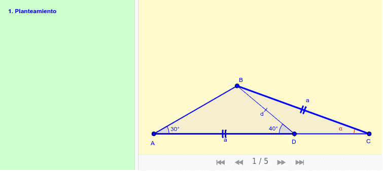 GeoGebra Applet