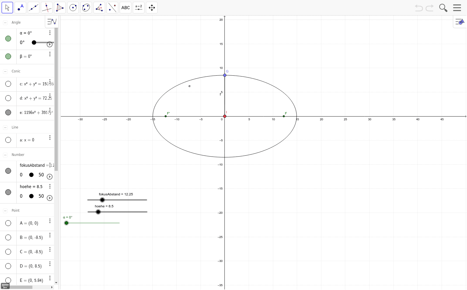 GeoGebra Applet