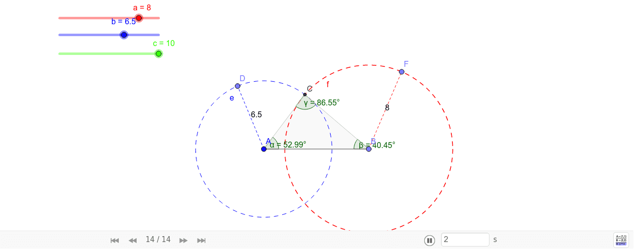 GeoGebra Applet