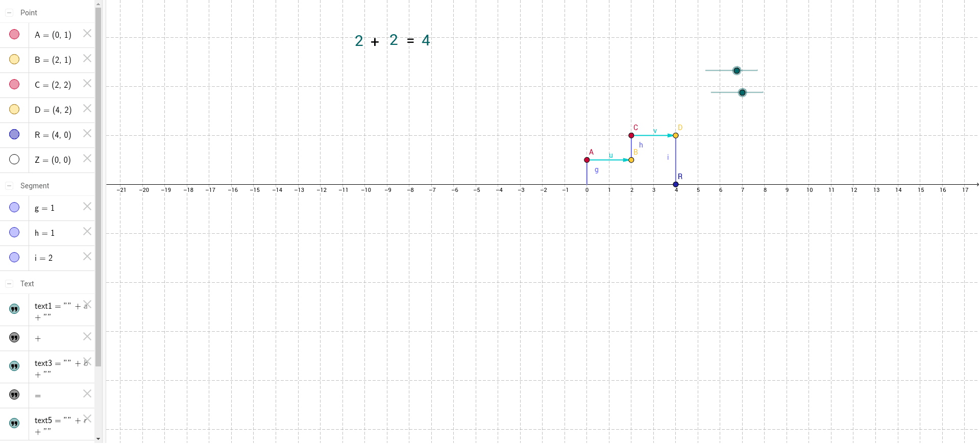GeoGebra Applet