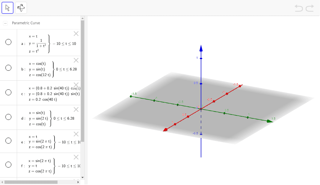 GeoGebra Applet