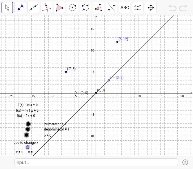 GeoGebra Applet