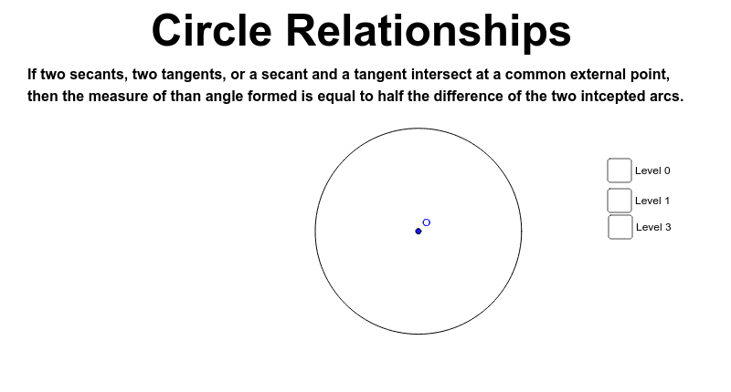 GeoGebra Applet