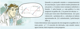 Derivada de uma função num ponto