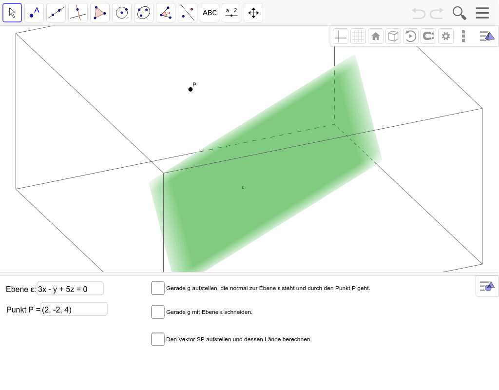 GeoGebra Applet