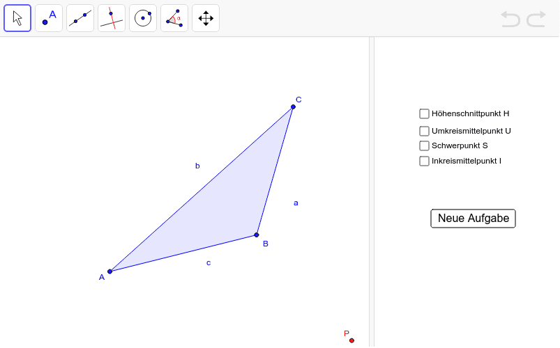 GeoGebra Applet