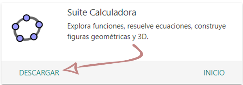 Encuentra el enlace de descarga en la parte inferior de la caja de la [i]Suite Calculadora[/i] en la página de descargas.