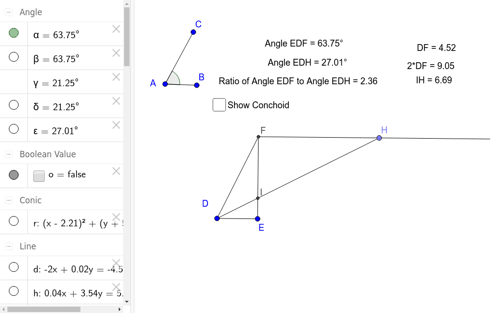 GeoGebra Applet