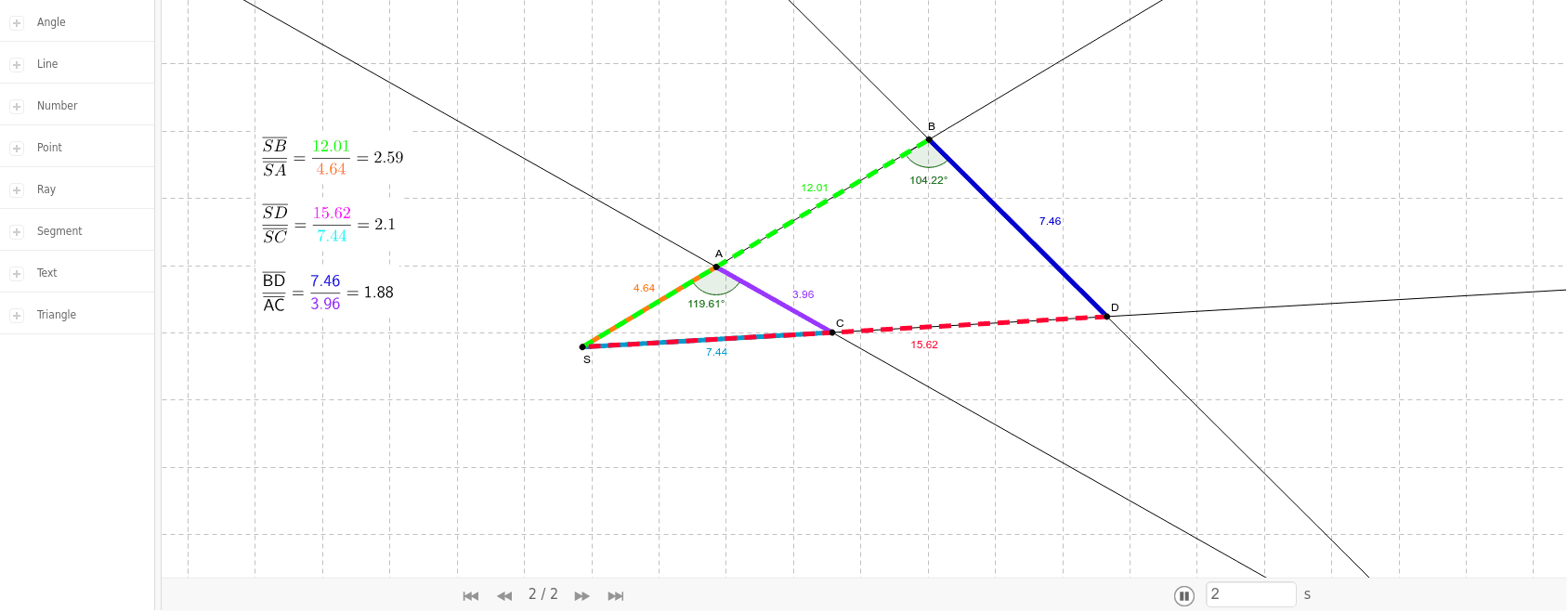 GeoGebra Applet