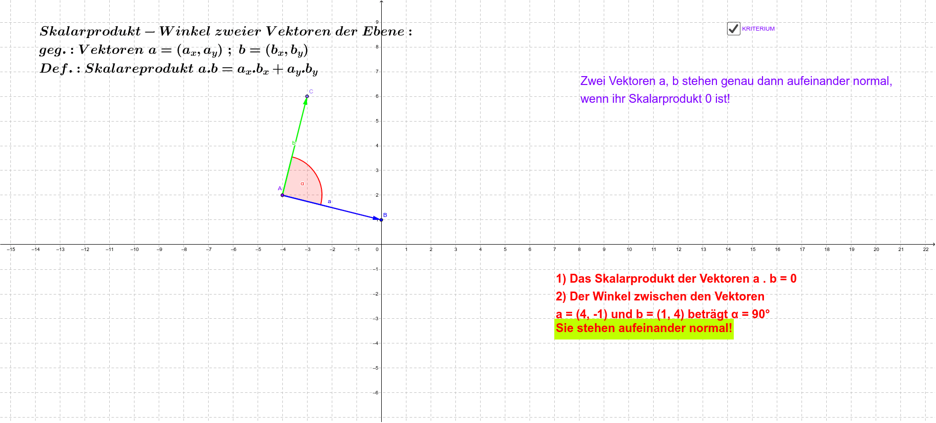 GeoGebra Applet