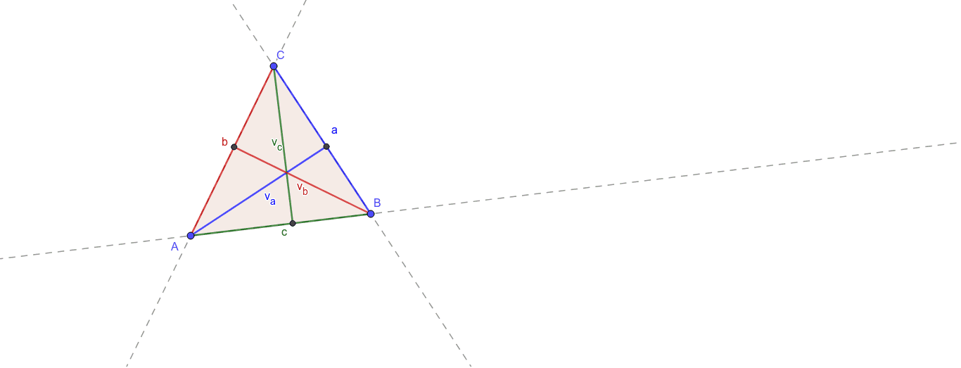 Výšky v trojúhelníku – GeoGebra