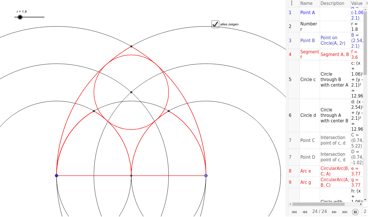 GeoGebra Applet