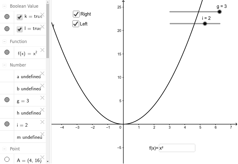 GeoGebra Applet